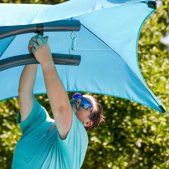 Ergonomic Hammock Chair (Steel Frame) – Premium Cushions & Pillows Included | Total Comfort