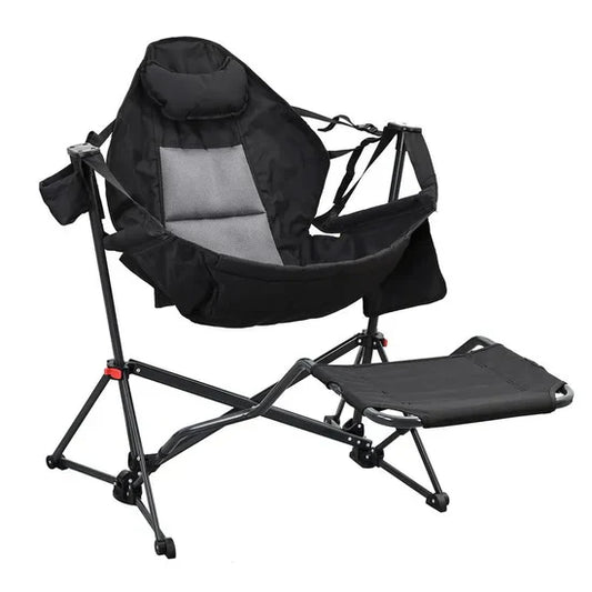450lbs Heavy-Duty Hammock Camping Chair – Portable Swing with Pedal, Outdoor-Ready