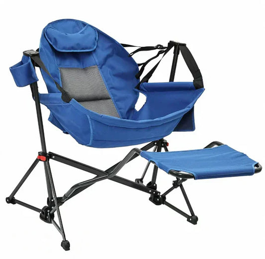 450lbs Heavy-Duty Hammock Camping Chair – Portable Swing with Pedal, Outdoor-Ready