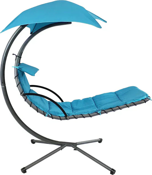 Ergonomic Hammock Chair (Steel Frame) – Premium Cushions & Pillows Included | Total Comfort